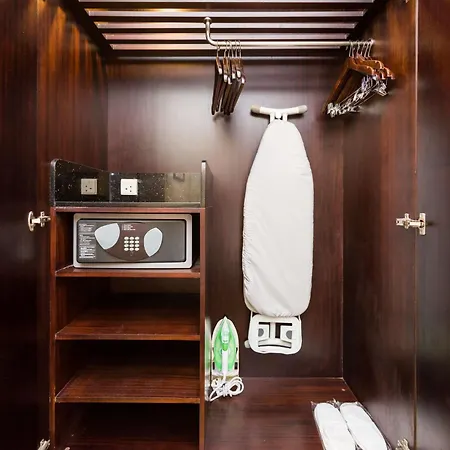 Radisson Blu Kochi Hotel Exterior photo A hotel room wardrobe with a safe